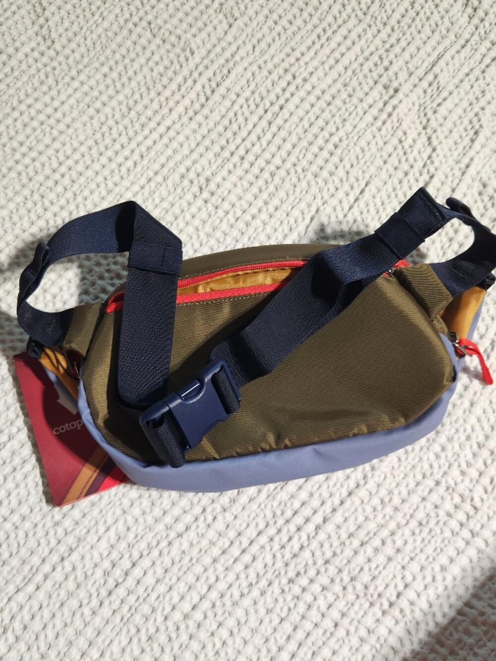cotopaxi blue and tan belt bag - Picture 7 of 9